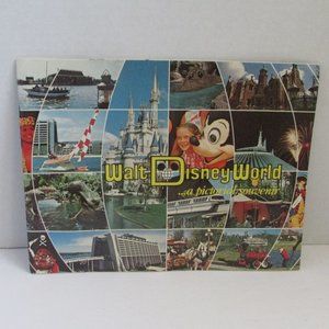 VINTAGE 70's 80's Walt Disney World ...a Pictorial Souvenir Booklet.
